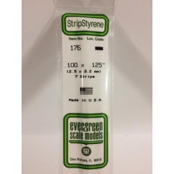 Bande Styrene Strip 2.5 x3.2 mm ( 7p.)