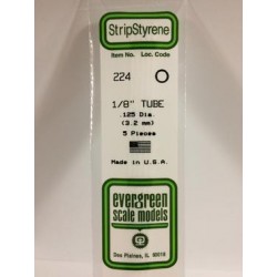 Tube rond / Round Tubing 3 mm (5pces)