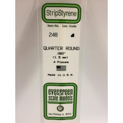 Quart-rond / Quarter Round 1.5 mm (4pces)