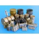 Stockage carburant allemand / Fuel-stock equipment, Germany WWII 1/35