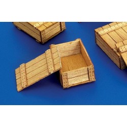 Caisses en bois / Wooden boxes 1/35