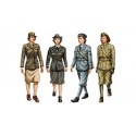 Set Soldats alliés "Femmes" / Allied Female Soldier Set WWII 1/35