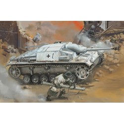 WWII German Stug III Ausf C/D + 75mm stuk 37/l24 & 75mm stuk 40/l48 1/35