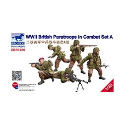 British Paratroops in combat set A WWII, 1/35