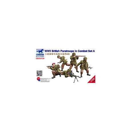 British Paratroops in combat set A WWII, 1/35