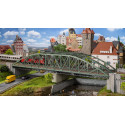 Pont en Arc 2 voies / Arch bridge, 2-track H0