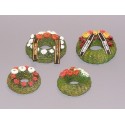 Couronnes mortuaires / Funeral wreaths with ribbons 1/35