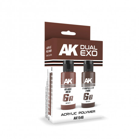 Oxide Red & Propeller Fire Dual Exo Set 6