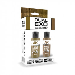 Light Wood & Dark Wood Dual Exo Set 24