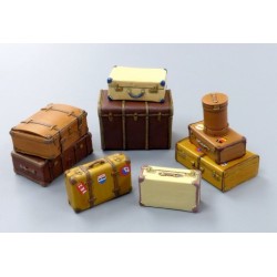 Vieilles valises / Old suitcases 1/35