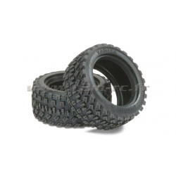 Set de 2 Pneus 60D Rally Block Tire (2 pces) 1/10