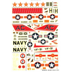 Vietnam War Different models of aircrafts 1/72