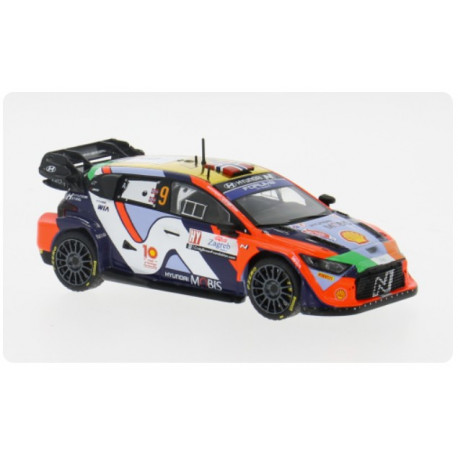 Hyndai I20 N Rally1 Hybrid n°11 Rallye Croatie 2024 Neuville-Wydaeghe