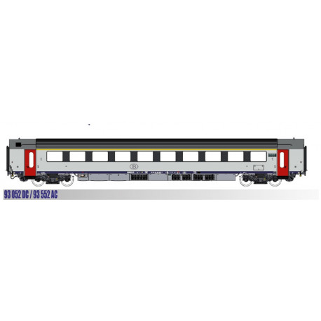 Voiture voyageurs I11 de la SNCB, époque V AC