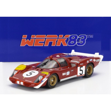 Ferrari 512S n°5 Ickx / Schetty 24H du Mans