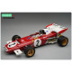 Ferrari 312B2 F1 n°2 Jacky Ickx Grand Prix de Monaco 1971 avec figurine