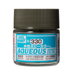 Aqueous Color Vert foncé satiné / Semi gloss Dark green BS381C/641