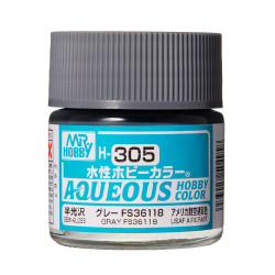 Hobby Aqueous Color Olive Gris satiné / Semi gloss gray FS 36118