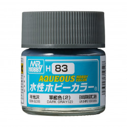 Hobby Aqueous Color Gris foncé 2 satiné / Dark gray 2 semi gloss