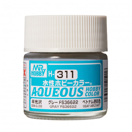 Aqueous Gris satiné / Semi gloss Gray FS 36622