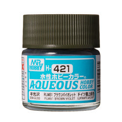 Hobby Aqueous Color Marron violet satiné / Semi gloss Brown violet RLM81
