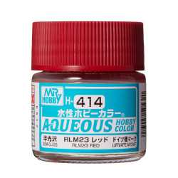Hobby Aqueous Rouge satiné / Semi gloss Red RLM23