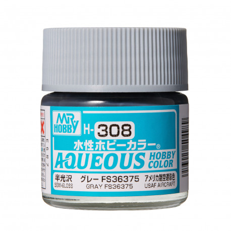 Hobby Aqueous Color Gris satiné / Semi gloss gray FS 36375