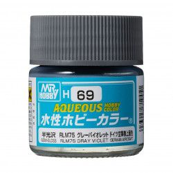 Hobby Aqueous Color Gris satiné / Semi gloss gray RLM75