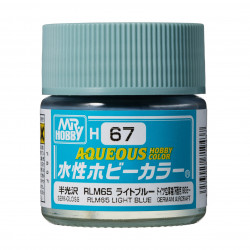 Hobby Aqueous Color bleu clair satiné / Light blue semi gloss RLM65