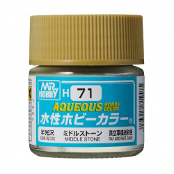 Hobby Aqueous Color Pierre moyen satiné / Middle stone semi gloss