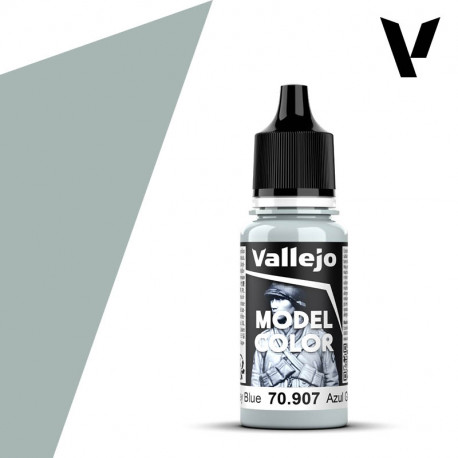 Model Color Bleu Gris Pale Grey Blue Mat, FS36473, RLM76, 18 ml
