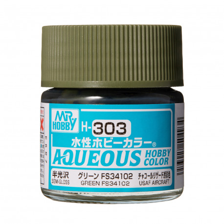 Hobby Aqueous Color Green satiné /Semi gloss Green FS 34102
