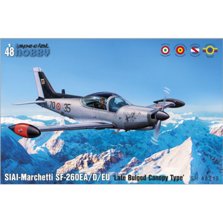 SIAI-Marchetti SF-260EA/D/EU ‘Late Bulged Canopy Type’, Décals Belges 1/48