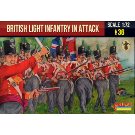 British Light Infantry in Attack 1/72 British Light Infantry in Attack 1/72