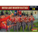 British Light Infantry in Attack 1/72