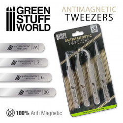 4 antimagnetic tweezers