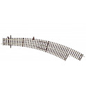 Aiguillage courbe droit R5/R6 / Curved turnout right BWr5/6