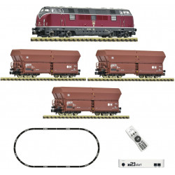 z21 start digital set: Diesel locomotive class 221 with goods train, DB