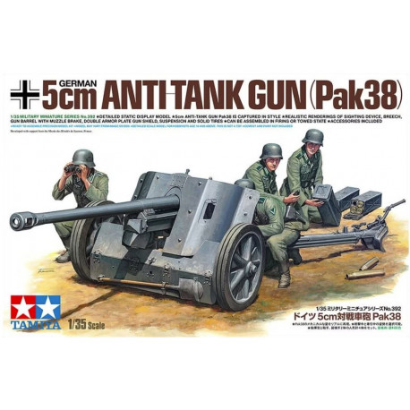 5 cm Anti-Tank Gun (PaK 38) 1/35