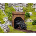 2 Entrées de tunnel 1 voie / Tunnel portal, single track, 2 pcs. N