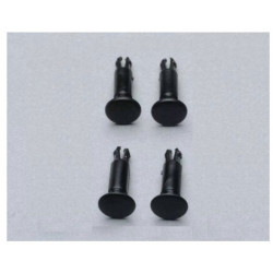 4 Buttoirs ronds / Buffer, Round, 4 pcs