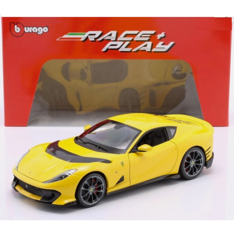 Ferrari 812 Competizione 2021 jaune Giallo Modena 1/18