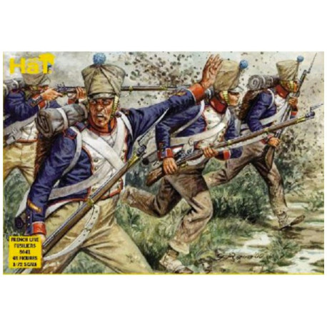 Napoleonic French Line Fusiliers 1/72