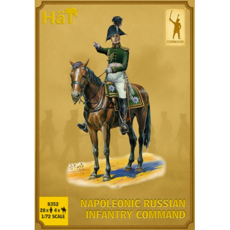 Russian Infantry Command, Napoleonic Wars 1/72
