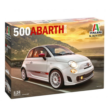 Fiat 500 Abarth 2008 1/24