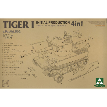 Tiger I Initial production 1/35