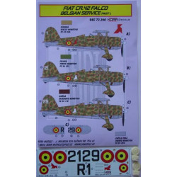 CR.42 Falco Belgian service part 1/72