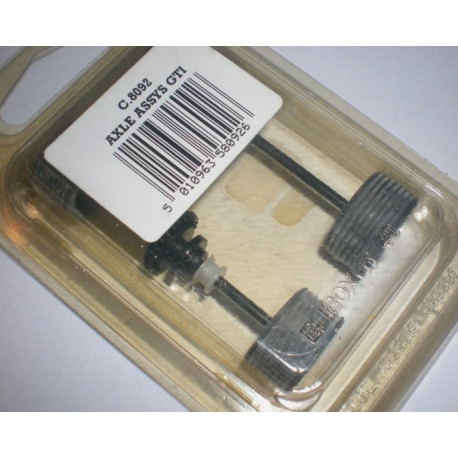 N°22 Set axes et pneus / Axle wheels and tyres set Porsche GT1