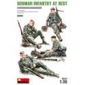 German infantry at rest 1/35