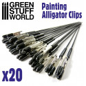 20 Painting Alligator Clips
